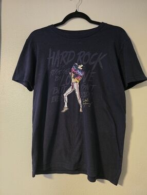 Hard Rock Seattle Freddie Mercury Possessed By Love Unisex Shirt (Medium)